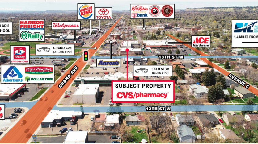 Billings, MT CVS Aerial 2