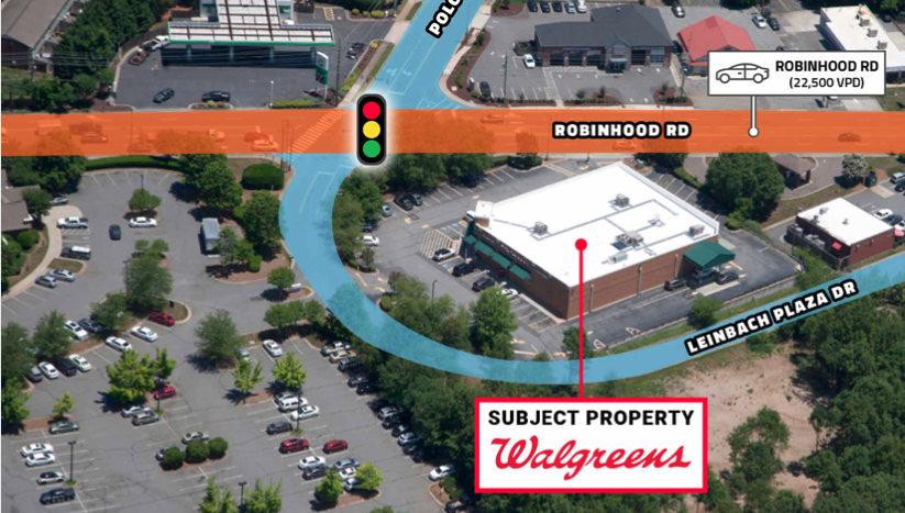 Winston-Salem, NC Walgreens Aerial 2