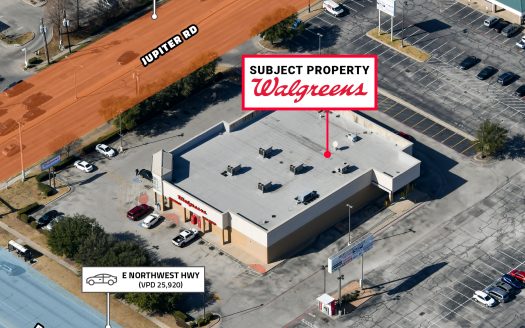 10+ Year Walgreens in Tax-Free Texas