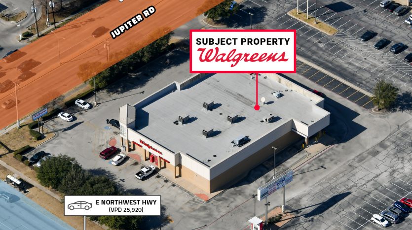 Dallas, TX Walgreens Aerial Photo 2