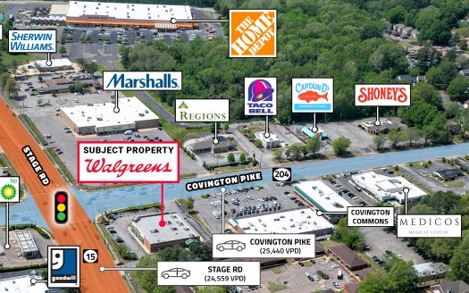 10+ Year NNN Walgreens in Tax-Free Tennessee