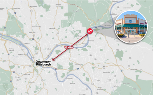 9+ Year East Coast NNN Walgreens