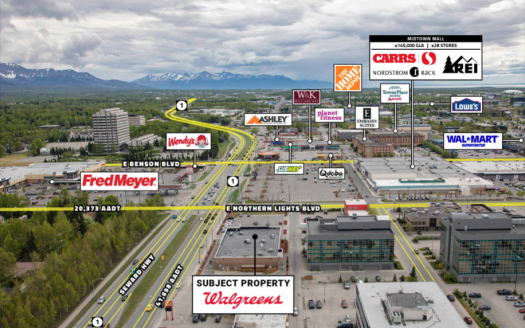 14+ Year NNN in Alaska: #2 Walgreens in the Entire State